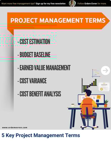 Project Management Financial Terms & Budgeting