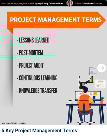 Lessons Learned in Project Management 