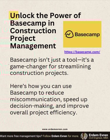 Boost Construction Team Efficiency with Basecamp