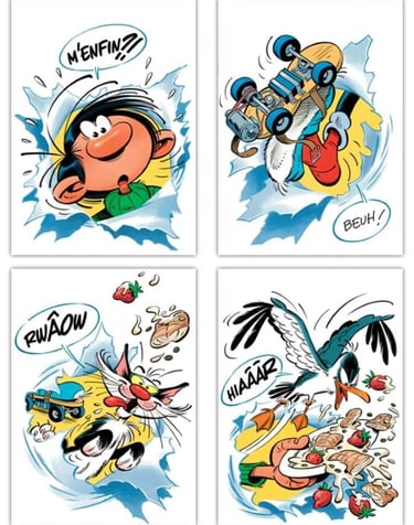 retour de Gaston Lagaffe