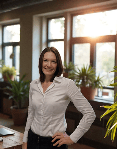 Professional in office, leadership development, Beth Fisher
