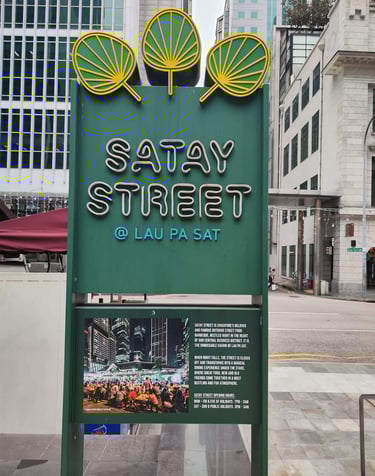 Satay Street Lau Pa Sat