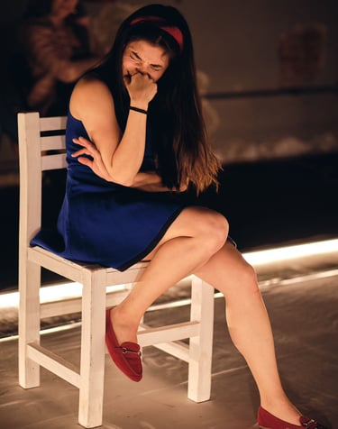 Paulina Orduño en "Intentos para deshacerse del dolor"