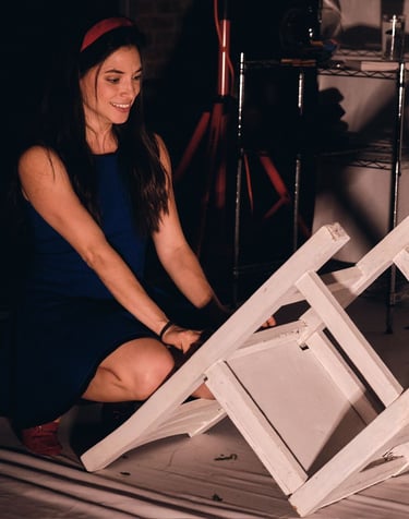 Paulina Orduño en "Intentos para deshacerse del dolor"