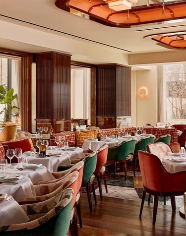 Elegant dining at La Môme, The Berkeley.