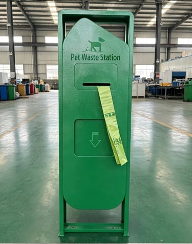 Custom Galvanized Steel Dog Waste Station Manufacturer - Doing Metal