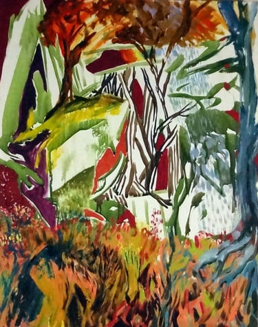 contemporary landscape painting