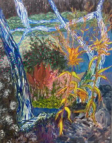 contemporary landscape painting