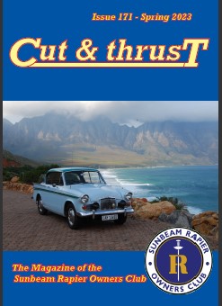 Cut and Thrust   Sunbeam Rapier Owners Club 