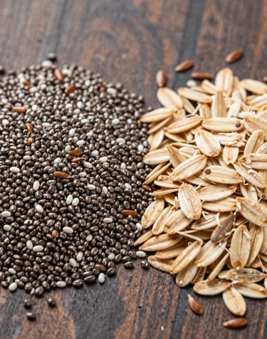 A serene scene of a woman gently holding a small bouquet of wildflowers used for Bach flower essences.