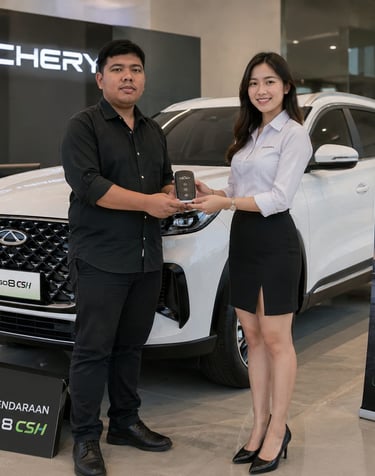 SERAH TERIMA CHERY TIGGO