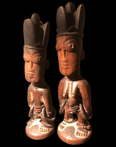 ibeji egbe twin figure ibedji yoruba cult culte jumeaux nigeria