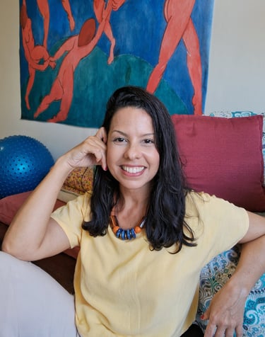 Psicóloga Janaína Gomes, Psicoterapeuta Reichiana e Terapeuta de Casal e Família.