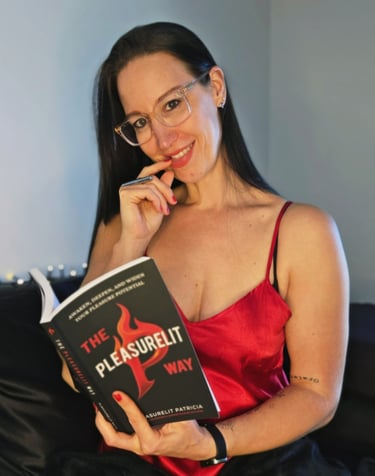 Pleasurelit Patricia showing confidence and radiating self-love