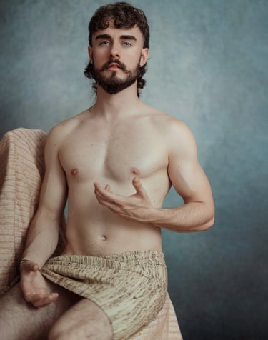 Séance photo boudoir homme à Delémont 