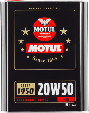 Motul Classic 20W50 масло за ретро автомобили