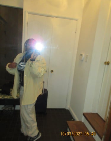 Digital camera mirror selfie