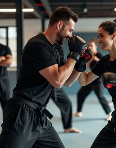 Passage de grade Krav Maga ; ambiance ;