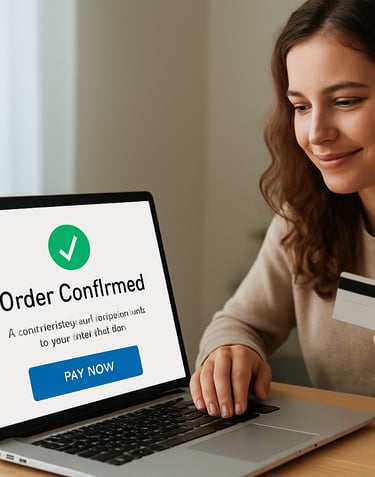 Custom Embroidery Order Confirmation