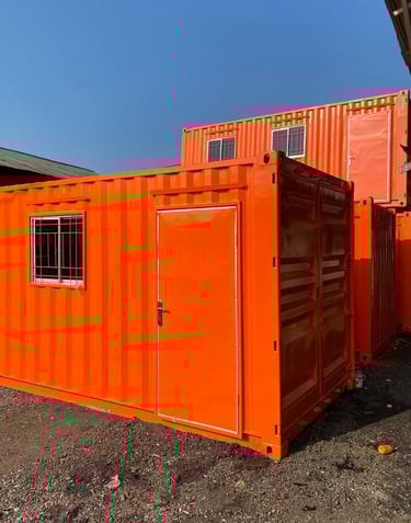 Office Container berukuran  20 Ft