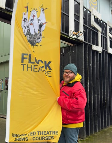 vegan bear and flock theatre