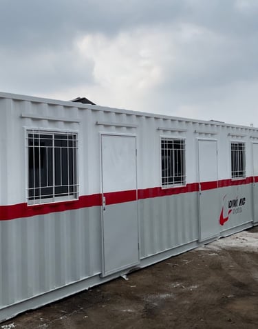 Office container berukuran 40 Ft