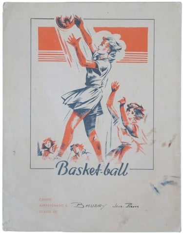 French Basketball School Notebook
