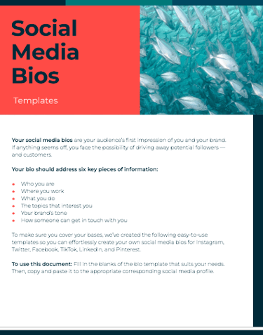 ebook cover for social media bios