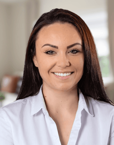 a woman with a smile on her face