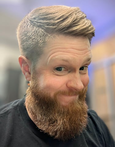 a man with a beard