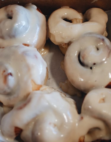 Best homemade cinnamon rolls, Auburn