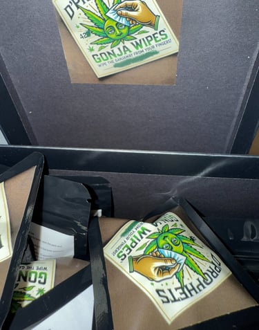 Inside Gonja Box With Wipes 