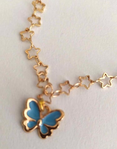 Bijoux Les Couleurs de Lo chaîne de cheville
