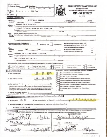Donna Falk and Bruce Falk Tax Shelters