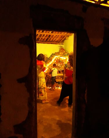 Celebração religiosa comunitária.