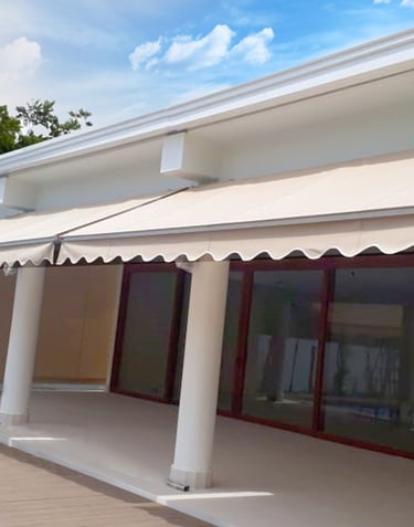 Protección solar para terrazas y áreas exteriores
