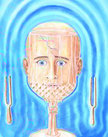 Daily Grind by New Mexico Artist John Dick-Peddie