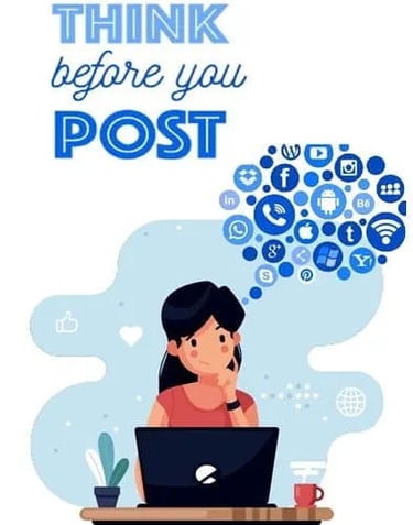 Think before post