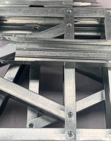 Steel framing for building projects