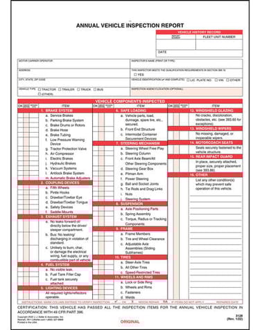 Reviewed federal logistics compliance documents during roadside inspection