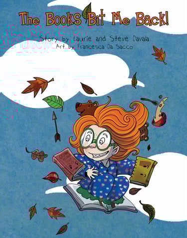 an humorous adventure with books!