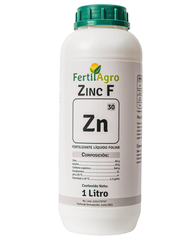 Ferilizante Foliar Zinc Comprar Zinc líquido cultivo coca cereales pastos leguminosas frutales