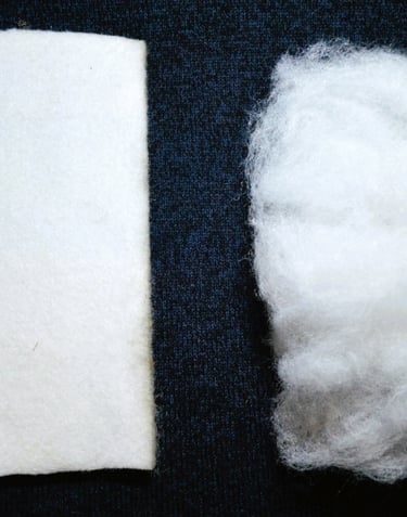 materiale tessuto non tessuto recuperato