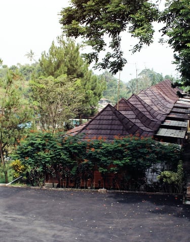 Parkiran Luas at GRIYA SAWAH LEGA - VILLA BUNGALOW RESORT