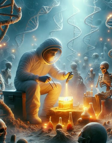 Scientists of CBT researching Ancient DNA