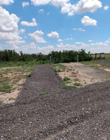 An RV Space waitng vacant for a new guest to stay at Hidden Garden RV Park