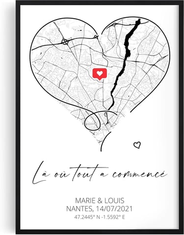 cadeau personnalisé st valentin