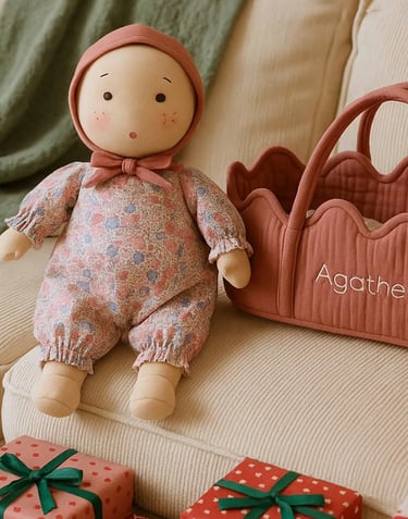 poupon et son couffin personnalisable