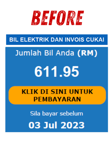 high electricity bills
