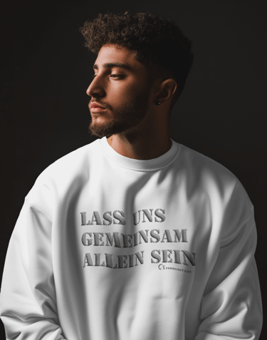 Communitytee Gemeinsam Allein Sweater